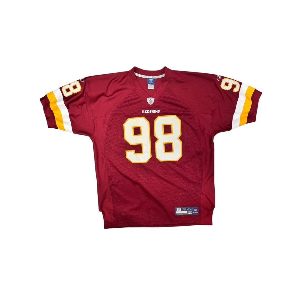 Brian Orakpo Washington Redskins Reebok NFL Jersey #98 Autographed Mens 52